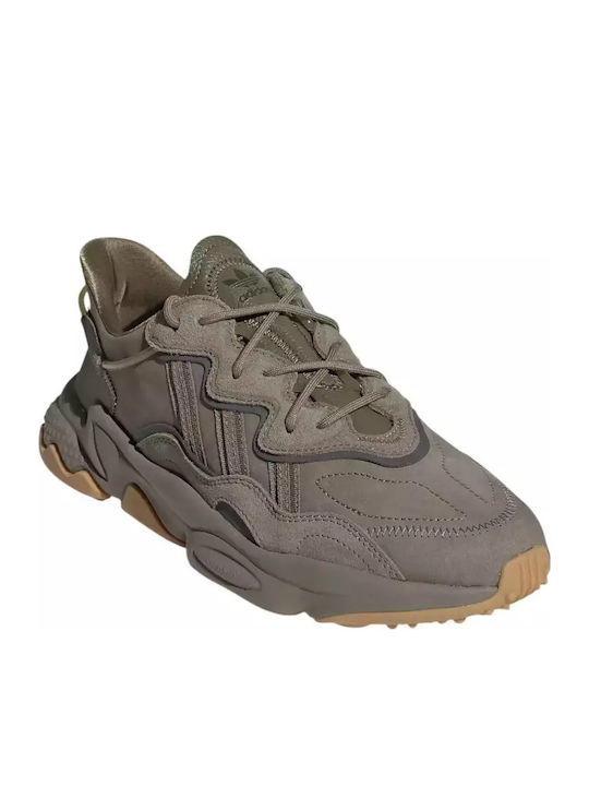 Ozweego Chunky Sneakers Grey / Legend Earth / Raw Khaki