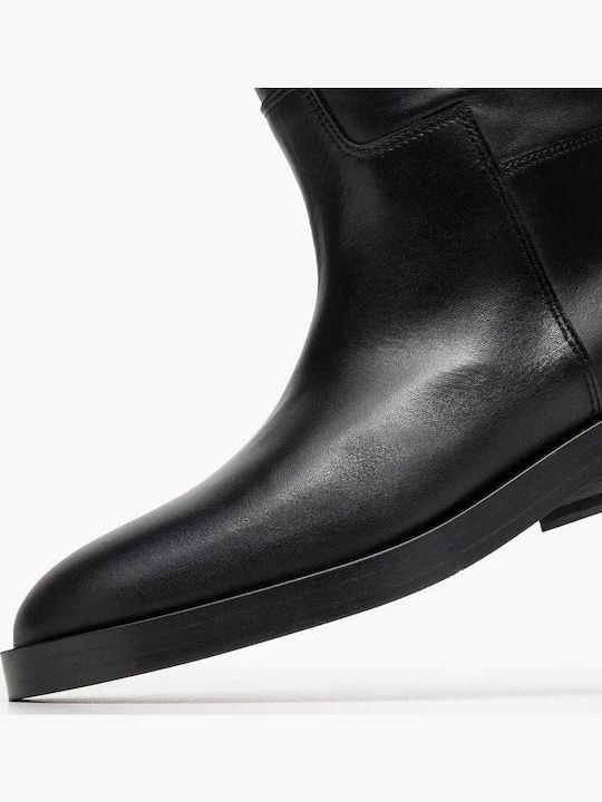 Leather Women's Boots Black