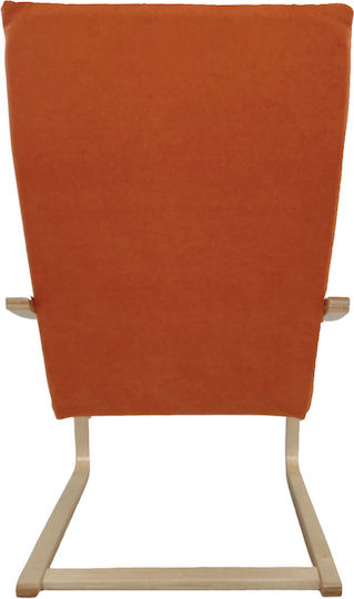 Armchair Orange 60x71x105cm