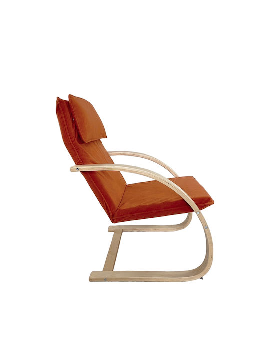 Armchair Orange 67x78x92cm