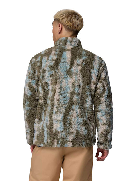 Winter Pass Men's Fleece Cardigan Multi