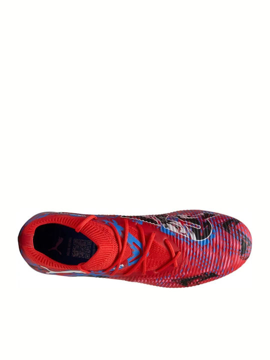 PUMA Future 8 Match Football Shoes with Cleats Red