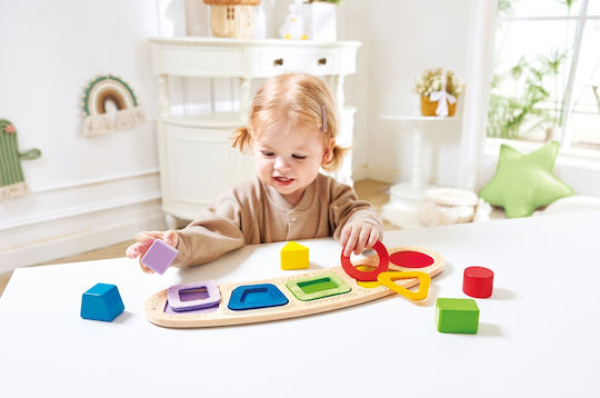 Hape Παιχνίδι Ταξινόμησης Σχημάτων από Ξύλο για 12+ Μηνών