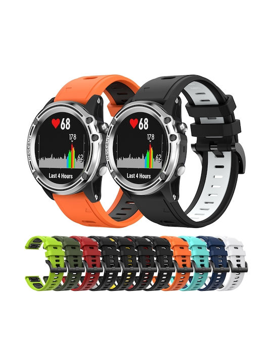 Λουράκι Ανοξείδωτο Ατσάλι Μαύρο (Garmin Instinct 2)