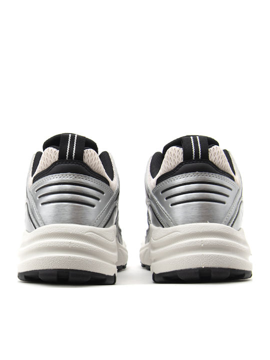 Ανδρικά Chunky Sneakers Ασημί