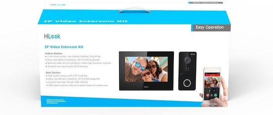 Hikvision Κουδούνι Πόρτας Μαύρο