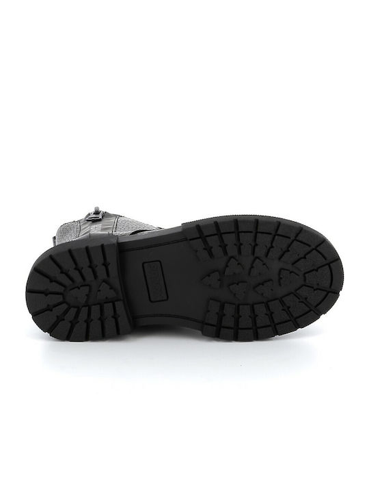 Ghete Copii cu Fermuar Negre