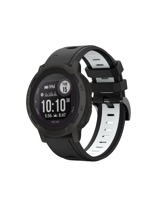 Strap Silicone Case in Black color for Garmin Instinct 2 Strap Silicone Case in Black color for Garmin Instinct 2