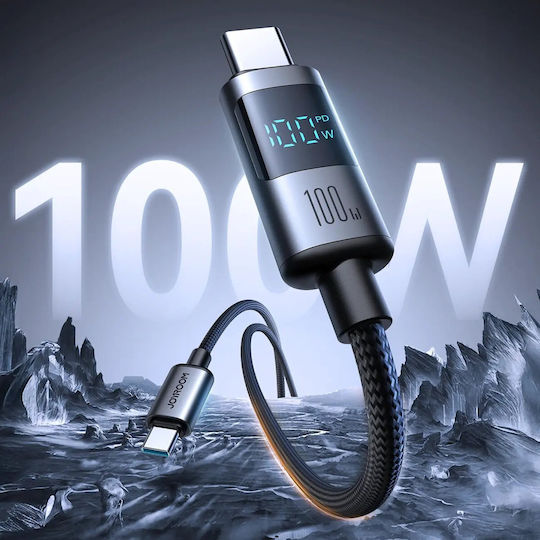 Joyroom Serien USB 2.0 Kabel USB-C männlich - USB-C 100W PD Schwarz 1,2m