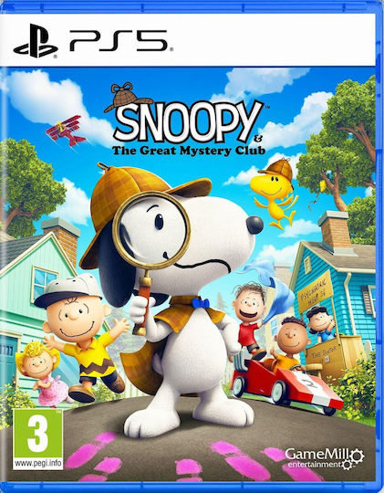 Snoopy & the Great Mystery Club PS5 Game