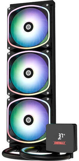 Enermax Aquafusion II 360 ARGB Υδρόψυξη AIO CPU με 3 Ανεμιστήρες 120mm