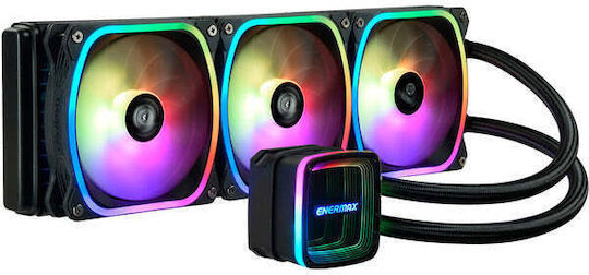 Enermax Aquafusion II 360 ARGB Υδρόψυξη AIO CPU με 3 Ανεμιστήρες 120mm