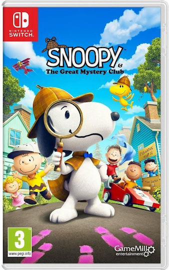 Snoopy & the Great Mystery Club Switch-Spiel