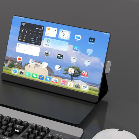 Techsuit Μετατροπέας USB-C male σε USB-A female Γκρι 1τμχ