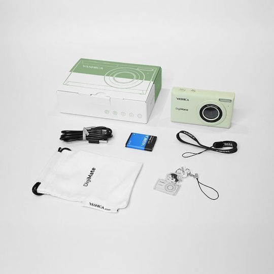 Yashica DigiMate Compact Φωτογραφική Μηχανή 8MP Πράσινη