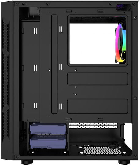 Gembird Fornax 2000 RGB Middle Tower Carcasă PC Neagră