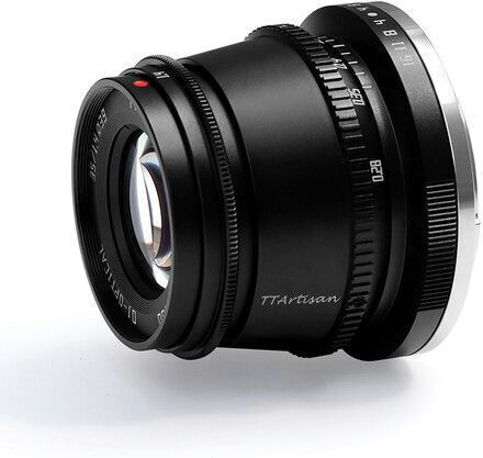 TTArtisan Crop Φωτογραφικός Φακός 35mm f/1.4 Σταθερός για Canon EF-M Mount Μαύρος