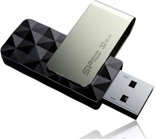Silicon Power Blaze B30 32GB USB 3.2 Stick Negru