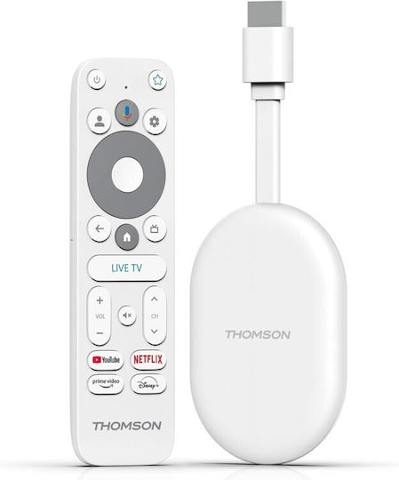 Thomson Smart TV Stick 4K UHD με Wi-Fi / HDMI και Google Assistant