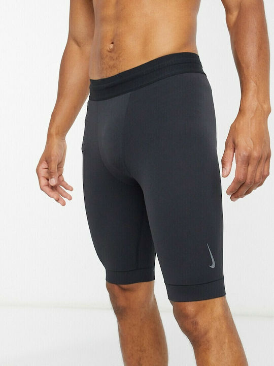 Nike Yoga Dry Men's Sports Capri Leggings Black