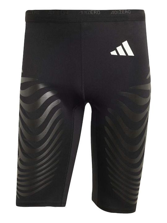 adidas Adizero Herren Sportleggings Kurz Schwarz