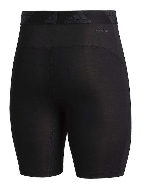 adidas Techfit Herren Sportleggings Kompression Kurz Schwarz