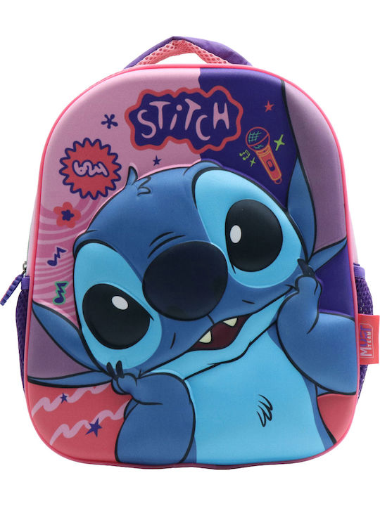 Must Team School Bag Backpack Kindergarten Stitch 8Liters
