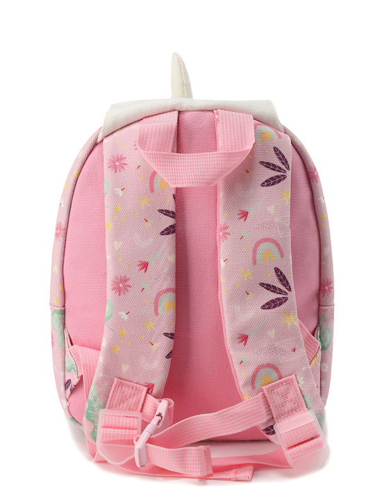 Sassi Junior Unicorn Unicorn School Bag Backpack Kindergarten Multicolour with Water Bottle Holder