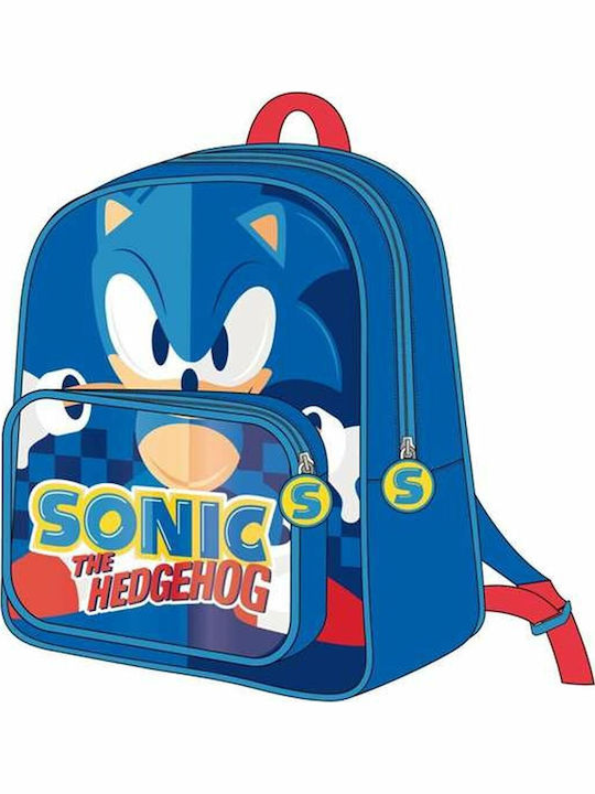 Ученическа Раница Sonic Син 25 X 3 X 12 см