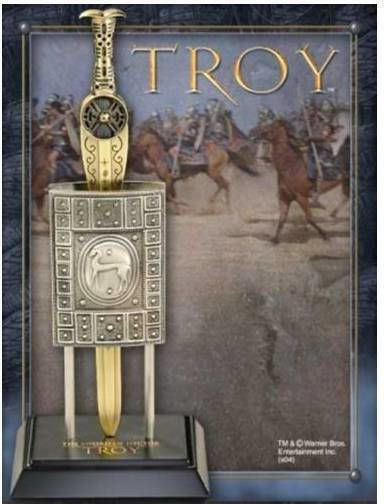 The Noble Collection Troy Miniatur Hector's Schwert Replik 22cm Länge