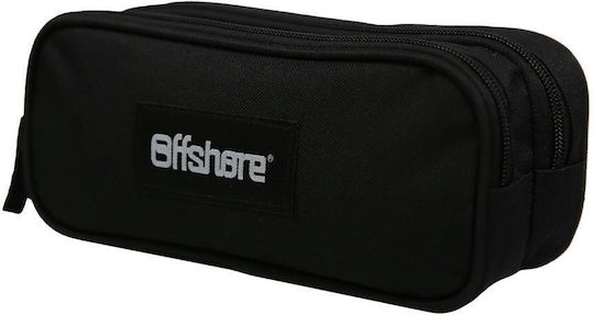 Next Offshore Pencil Case with 2 Compartments Black
