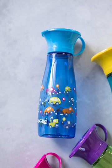 Wow Gear Детски Бутилка За Вода Cup Mini Disney Cars Пластмасов Син