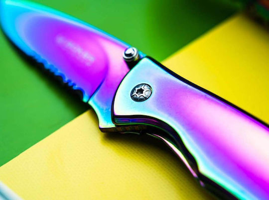 Boker Magnum Rainbow Μαχαίρι Πολύχρωμο σε Θήκη
