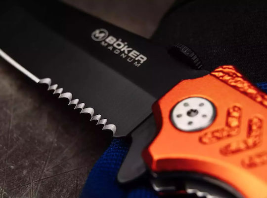 Boker Magnum EMS Briceag Supraviețuire Portocaliu