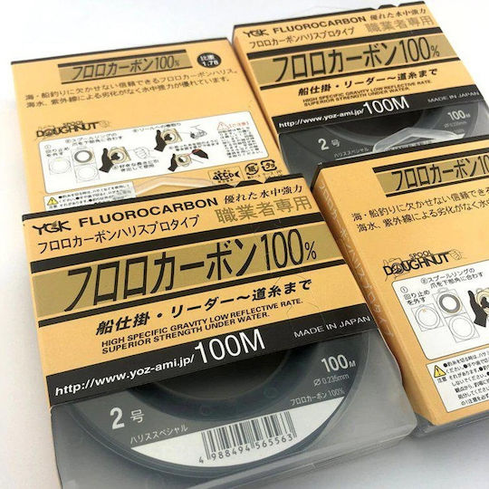 YGK Fluorocarbon Fishing Line Transparent 100m / 0.285mm