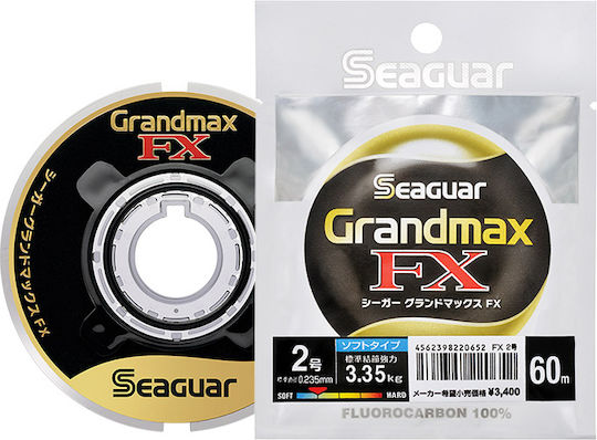 Seaguar Πετονιά Ψαρέματος Fluorocarbon 60m / 0.285mm