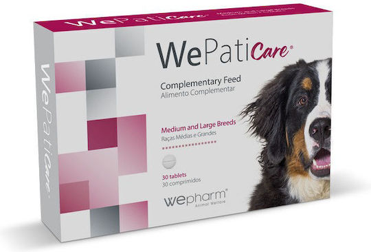 Wepharm Wepatic Πολυβιταμίνες Σκύλου σε Δισκία 30 tabs για Ηπατικές Παθήσεις