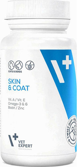 VetExpert Skin & Coat Πολυβιταμίνες Σκύλου σε Κάψουλες 30caps για Δέρμα & Τρίχωμα