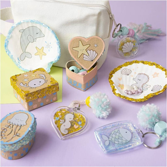 Craft Kit Decoration Lemn Cutie pentru Cadou Maro