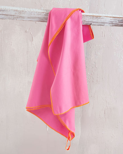 Rythmos Urban Microfiber Towels Body 200gr/m² Fuchsia 160x90cm