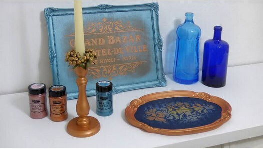 Pentart Dekor Metal Chalk Paint Bronze 100ml 35109