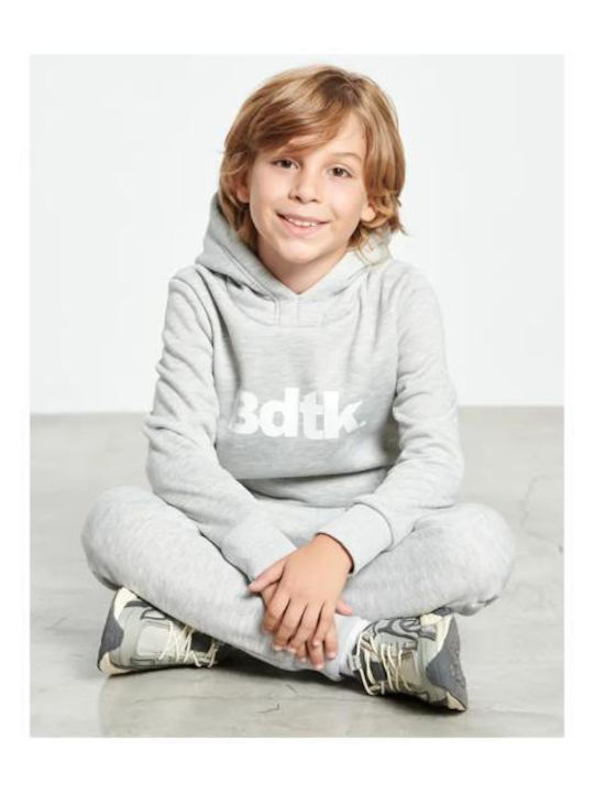 Kids Sweatpants Set Melange Grey 2pcs