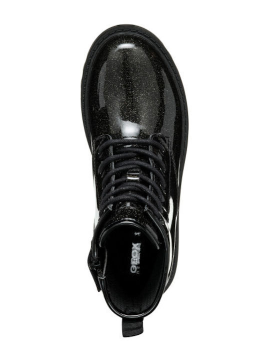 J Casey G G Kids Boots with Zipper Black