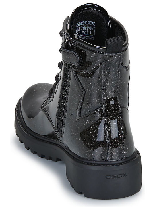 J Casey G G Kids Boots with Zipper Black