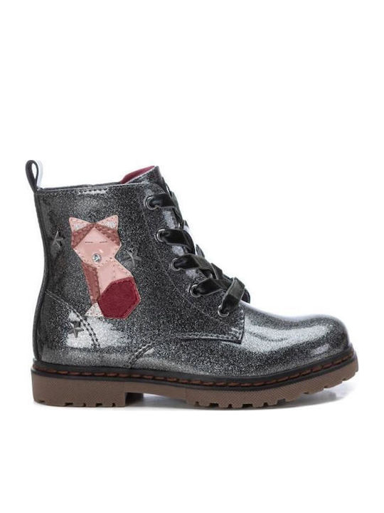 Kids Boots with Zipper Pink