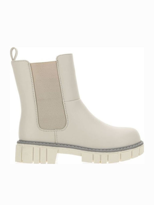 Kids Boots Ecru