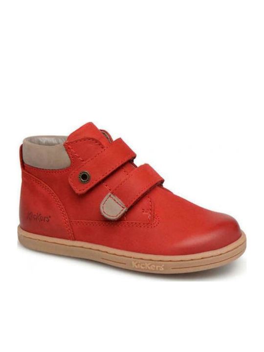 Tackeasy Ghete Copii cu Velcro Roșii