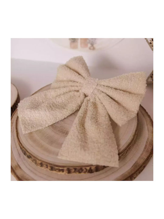 Beauty Home Χριστουγεννιάτικο Υφασμάτινο Μπεζ 12x12εκ.