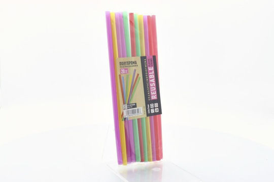 Paie Jumbo Reutilizabile 22cm 20buc Culori Asortate 1-