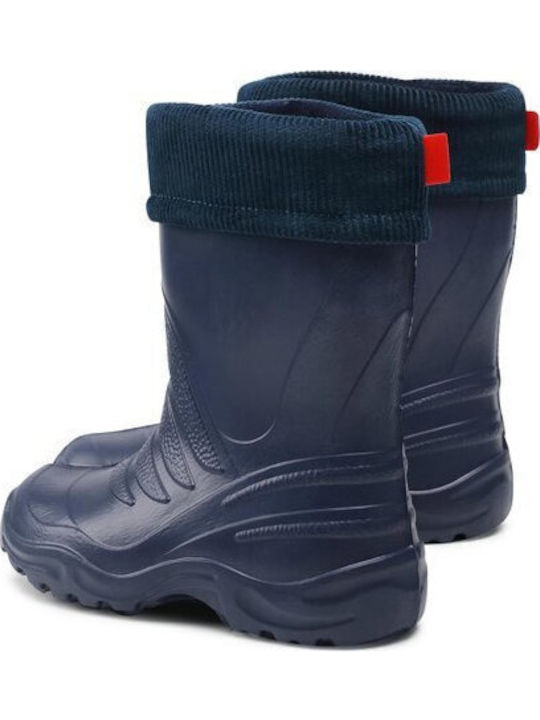 Παιδικές Γαλότσες με Εσωτερική Επένδυση 861 Navy Μπλε